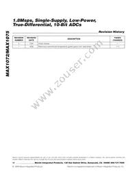 MAX1075CTC+T Datasheet Page 18