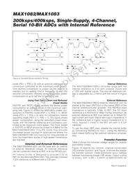 MAX1082ACUE+T Datasheet Page 16