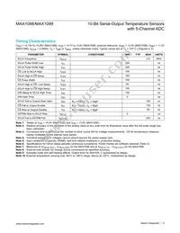 MAX1099CEAE+ Datasheet Page 5