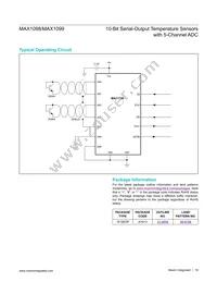 MAX1099CEAE+ Datasheet Page 19