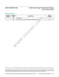 MAX1099CEAE+ Datasheet Page 20