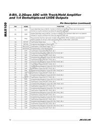 MAX109EHF-D Datasheet Page 14