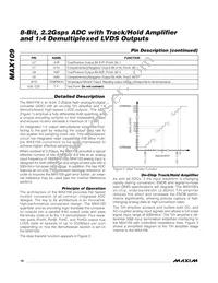 MAX109EHF-D Datasheet Page 16