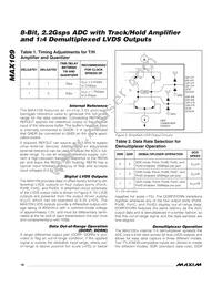 MAX109EHF-D Datasheet Page 18