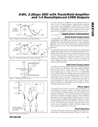 MAX109EHF-D Datasheet Page 21