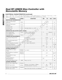 MAX11008BETM+T Datasheet Page 4