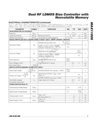 MAX11008BETM+T Datasheet Page 5