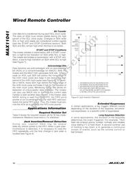 MAX11041ETC+T Datasheet Page 12