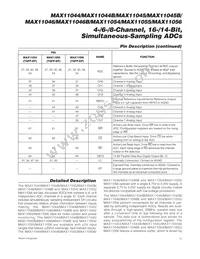 MAX11044BECB+T Datasheet Page 15