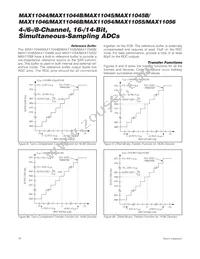 MAX11044BECB+T Datasheet Page 20