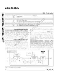 MAX1104EUA+W Datasheet Page 8