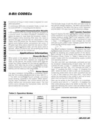 MAX1104EUA+W Datasheet Page 14