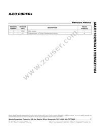 MAX1104EUA+W Datasheet Page 17