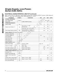 MAX1107EUB+T Datasheet Page 6