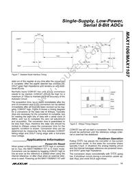 MAX1107EUB+T Datasheet Page 13