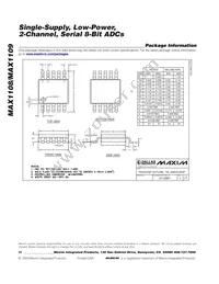 MAX1109CUB+G07 Datasheet Page 20