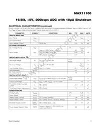 MAX11100EWC+ Datasheet Page 3