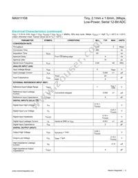 MAX11108AVB+T Datasheet Page 3