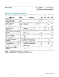 MAX11108AVB+T Datasheet Page 4