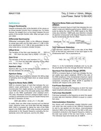 MAX11108AVB+T Datasheet Page 14