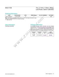 MAX11108AVB+T Datasheet Page 15