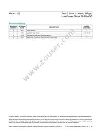 MAX11108AVB+T Datasheet Page 16