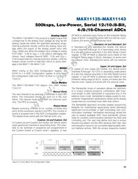MAX11135ATI+T Datasheet Page 22