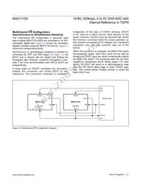 MAX11154ETC+ Datasheet Page 21