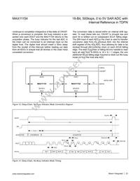 MAX11154ETC+ Datasheet Page 23