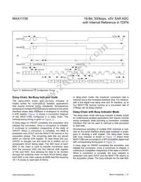 MAX11156ETC+ Datasheet Page 21