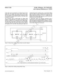 MAX11156ETC+ Datasheet Page 22