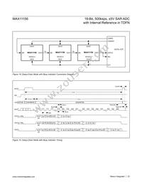 MAX11156ETC+ Datasheet Page 23