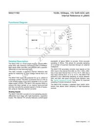 MAX11160ETB+T Datasheet Page 12