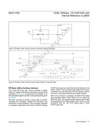 MAX11160ETB+T Datasheet Page 17