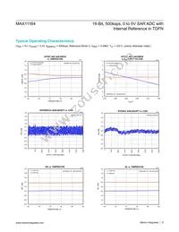 MAX11164ETC+T Datasheet Page 6