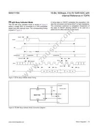 MAX11164ETC+T Datasheet Page 19