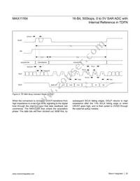 MAX11164ETC+T Datasheet Page 20