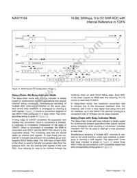 MAX11164ETC+T Datasheet Page 22