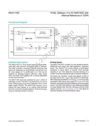 MAX11165ETC+T Datasheet Page 12