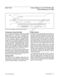 MAX11165ETC+T Datasheet Page 17