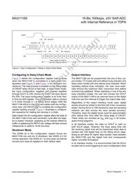 MAX11167ETC+T Datasheet Page 17