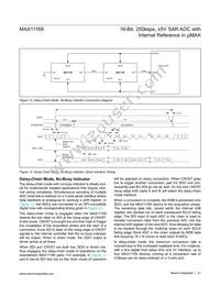 MAX11169EUB+T Datasheet Page 21