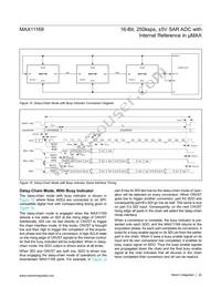 MAX11169EUB+T Datasheet Page 22