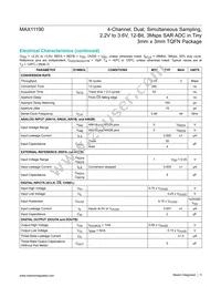 MAX11190ATE+T Datasheet Page 5