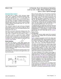 MAX11190ATE+T Datasheet Page 12