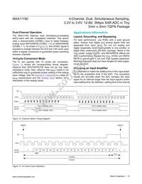 MAX11190ATE+T Datasheet Page 15