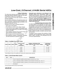 MAX111AEWE+ Datasheet Page 17