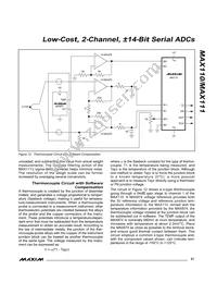 MAX111AEWE+ Datasheet Page 21