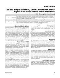 MAX11202BEUB+T Datasheet Page 9