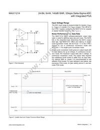 MAX11214EUG+T Datasheet Page 19